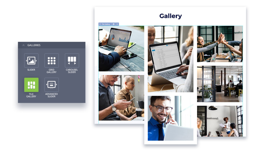 Impressive Galleries & Sliders
